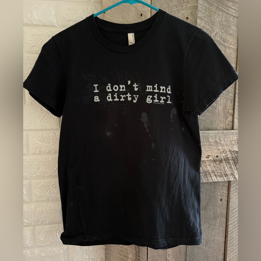 Vintage Tori Amos shirt ‘Dirty Girl’ 2007